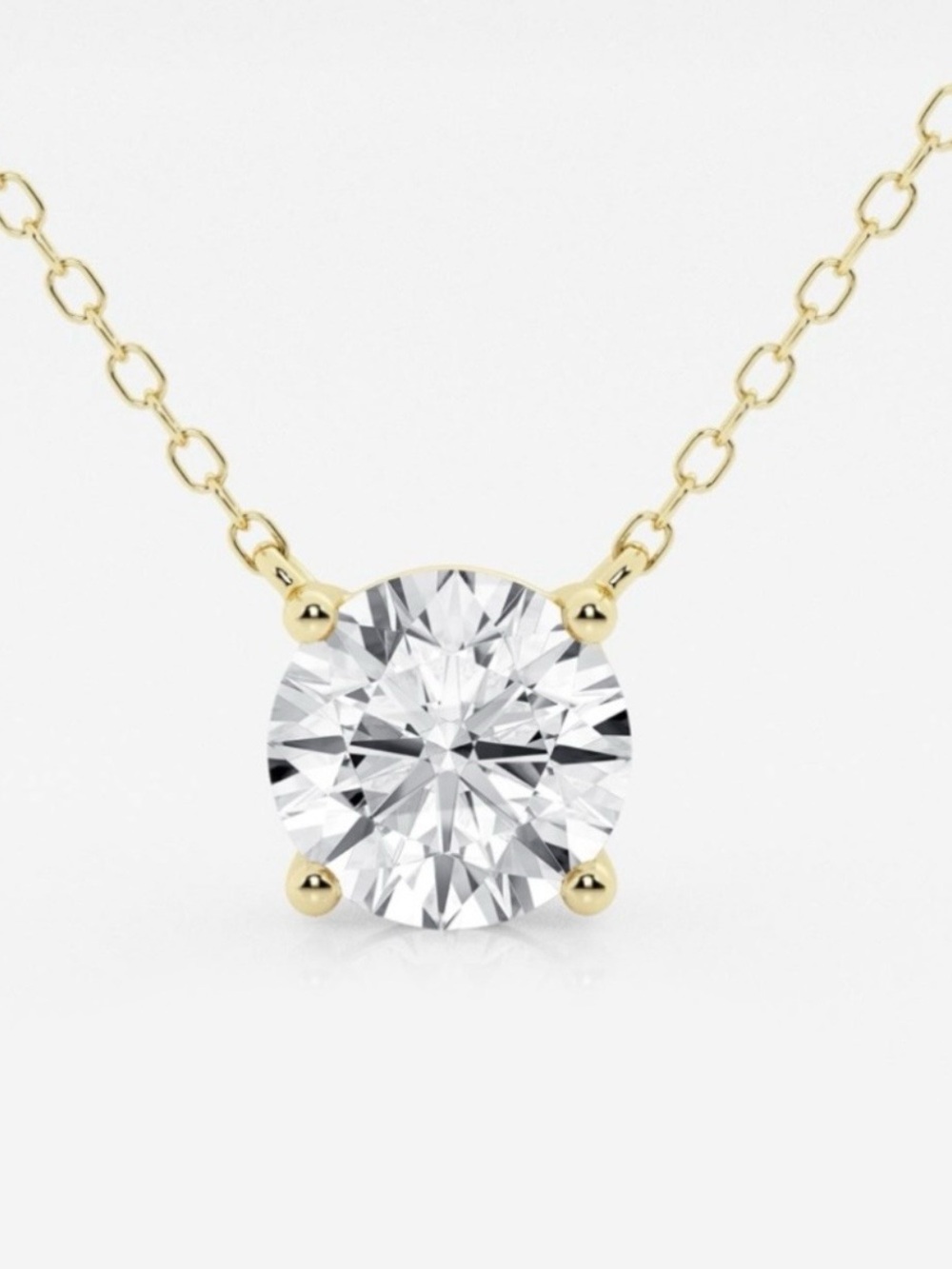 1.5ct Solitaire Necklace